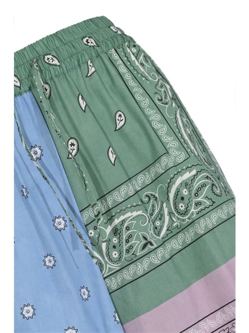 Pantalone WKDPEPE in popeline di cotone stampato WEEKEND MAX MARA | 2615131022600001